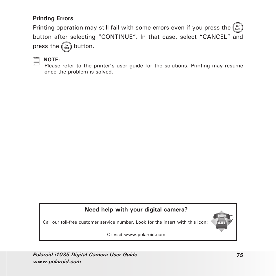 Polaroid I1035 User Manual | Page 75 / 117