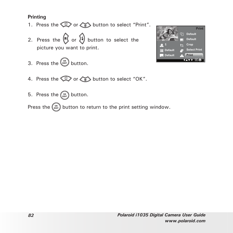 Polaroid I1035 User Manual | Page 82 / 117