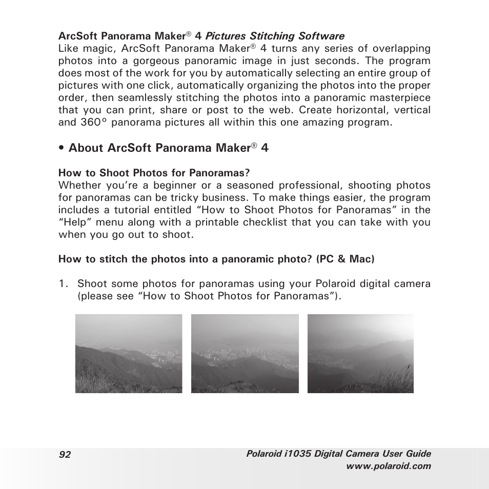 Polaroid I1035 User Manual | Page 92 / 117