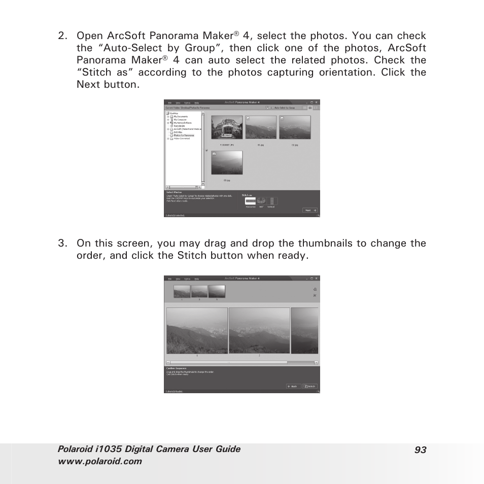 Polaroid I1035 User Manual | Page 93 / 117