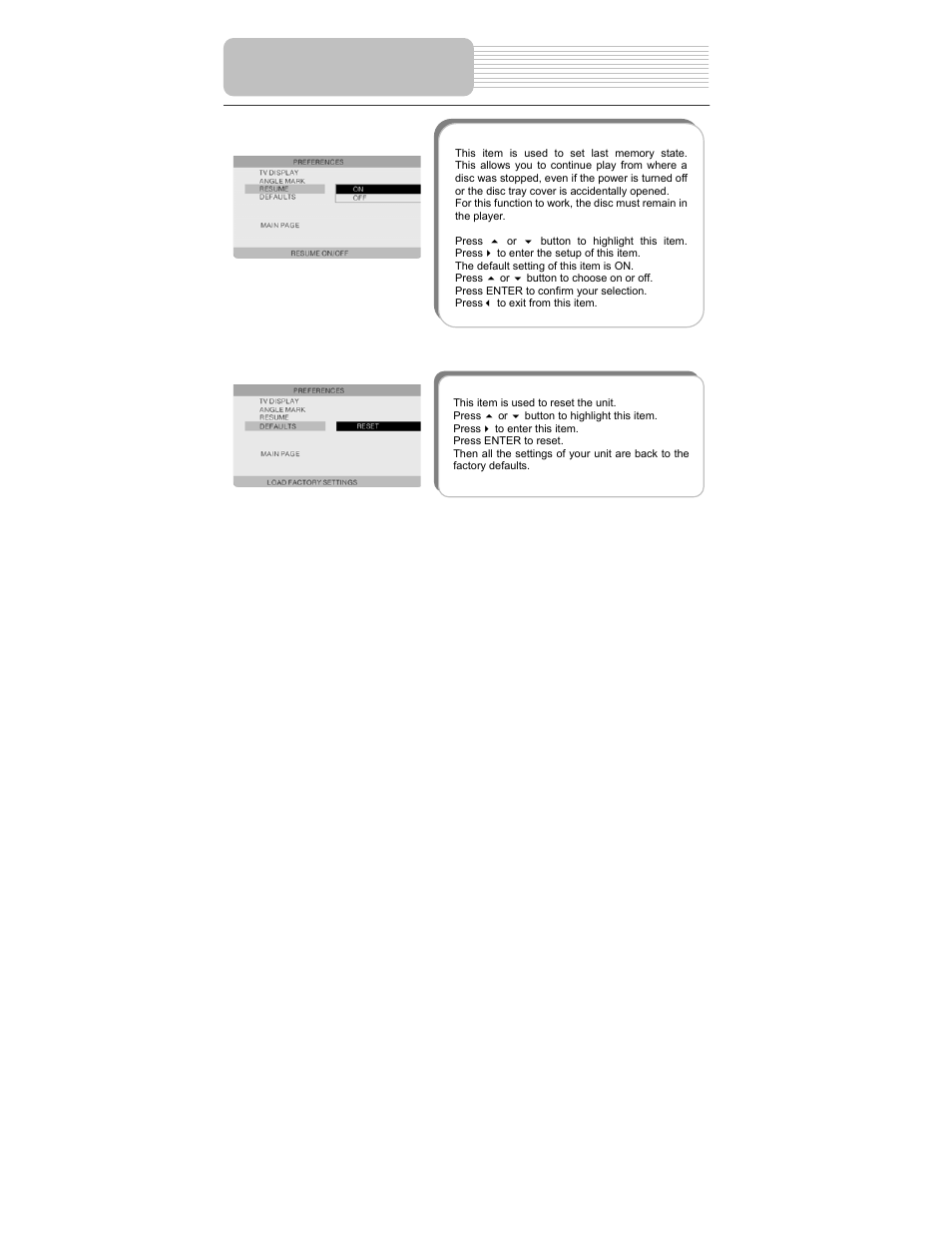 System setup | Polaroid PDM-0722 User Manual | Page 38 / 43