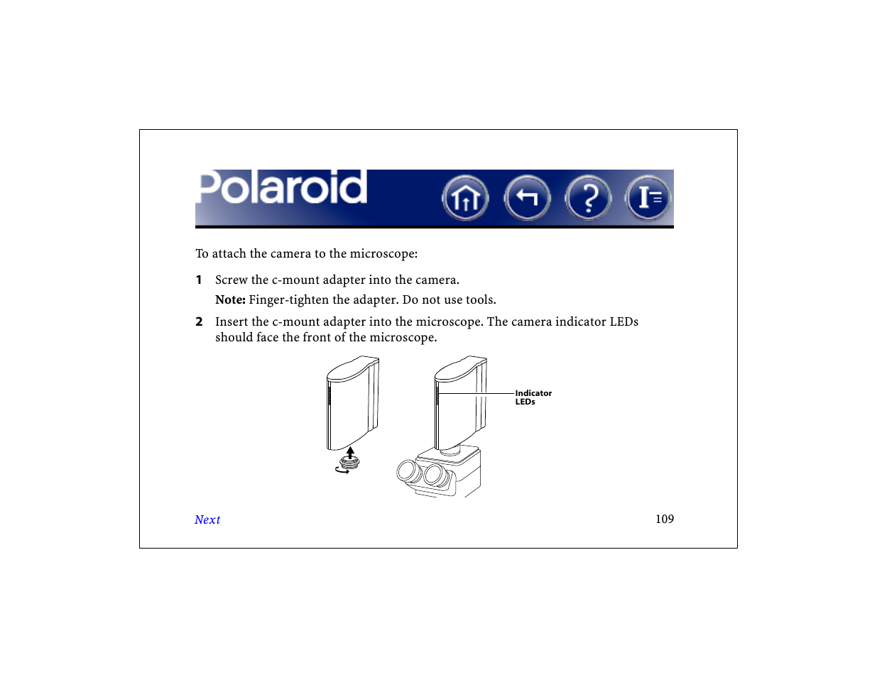 Polaroid DCM 2 Online User Manual | Page 110 / 153