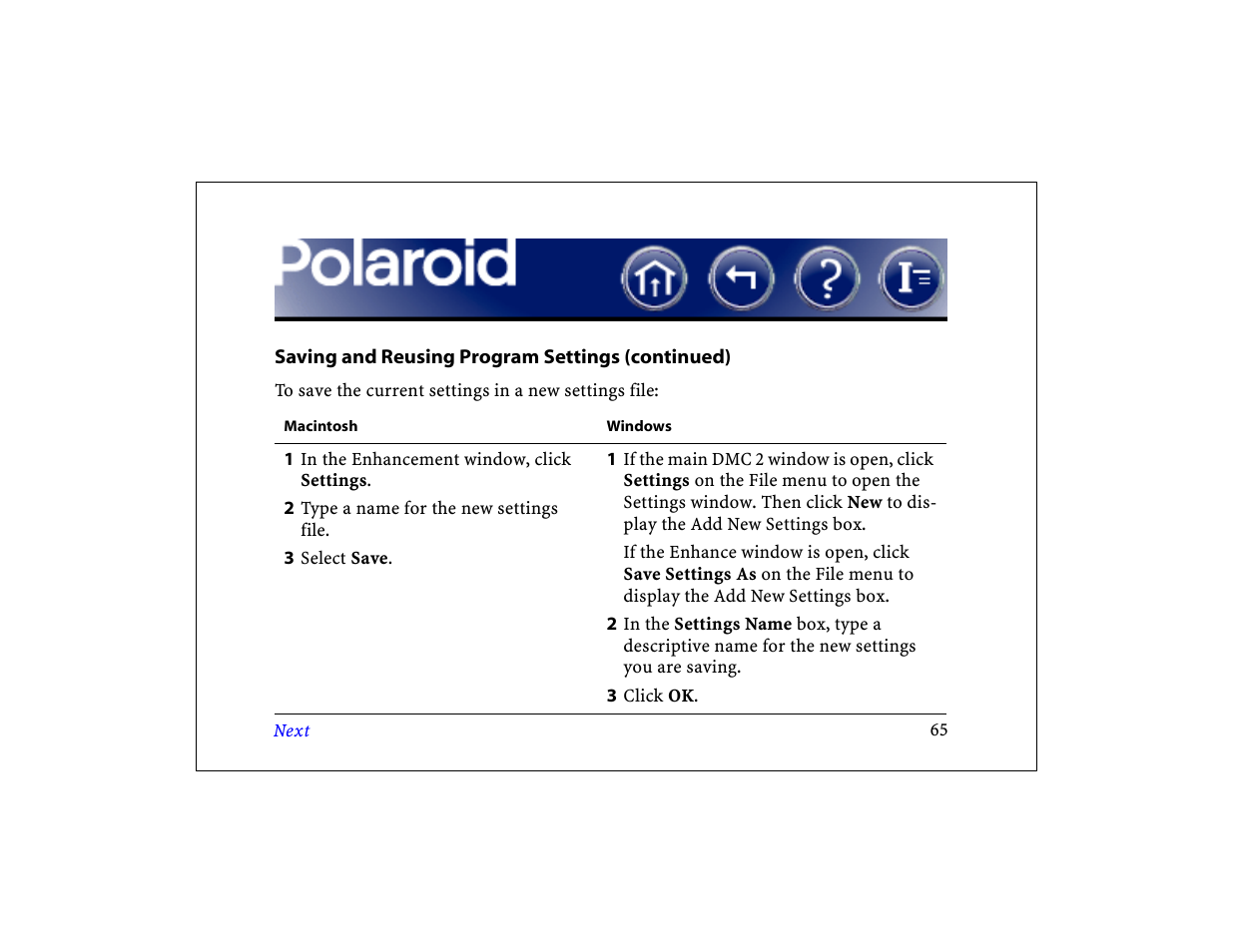 Polaroid DCM 2 Online User Manual | Page 66 / 153