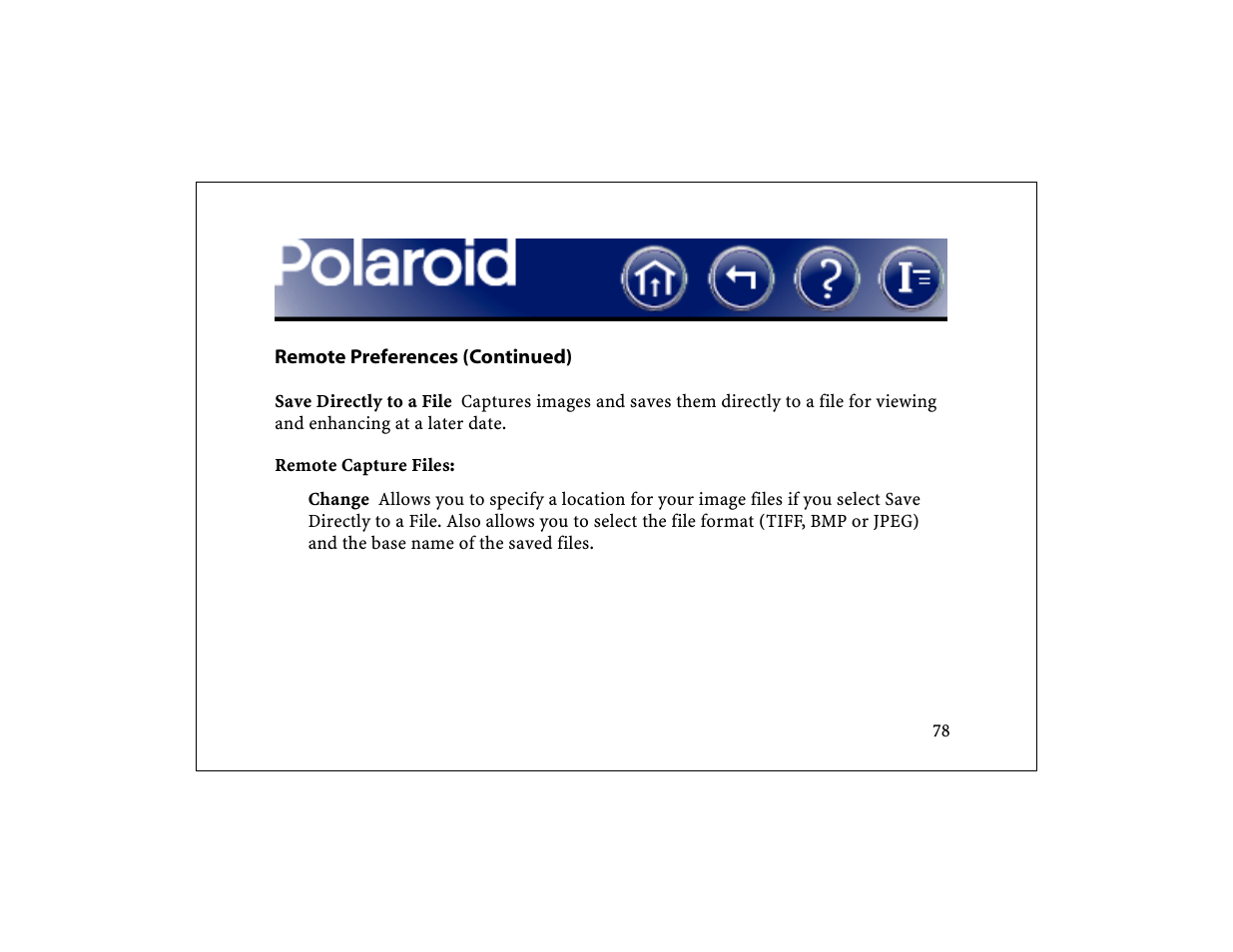 Polaroid DCM 2 Online User Manual | Page 79 / 153