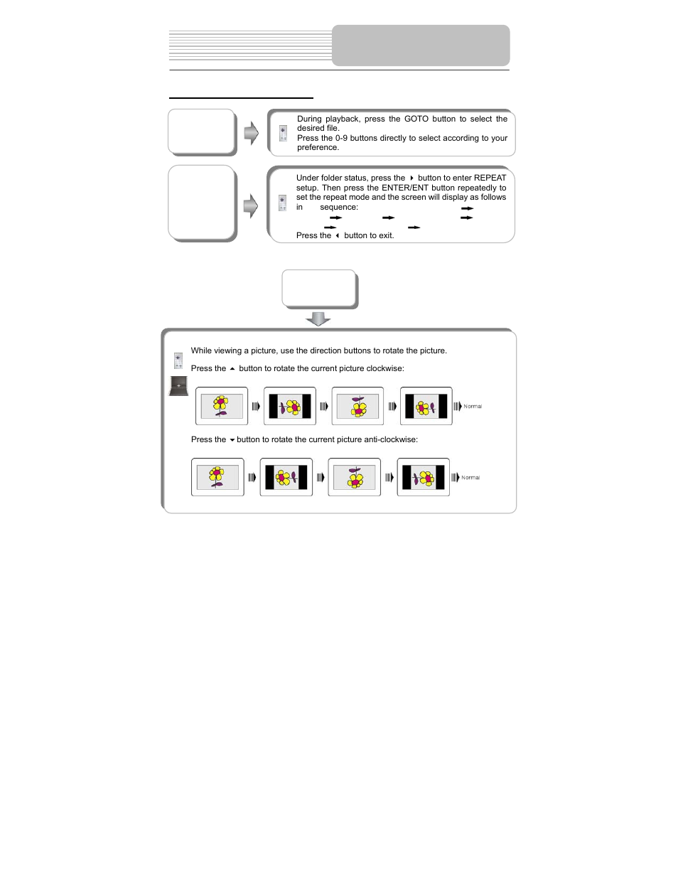 Playback operation | Polaroid PDM-1058 User Manual | Page 29 / 39