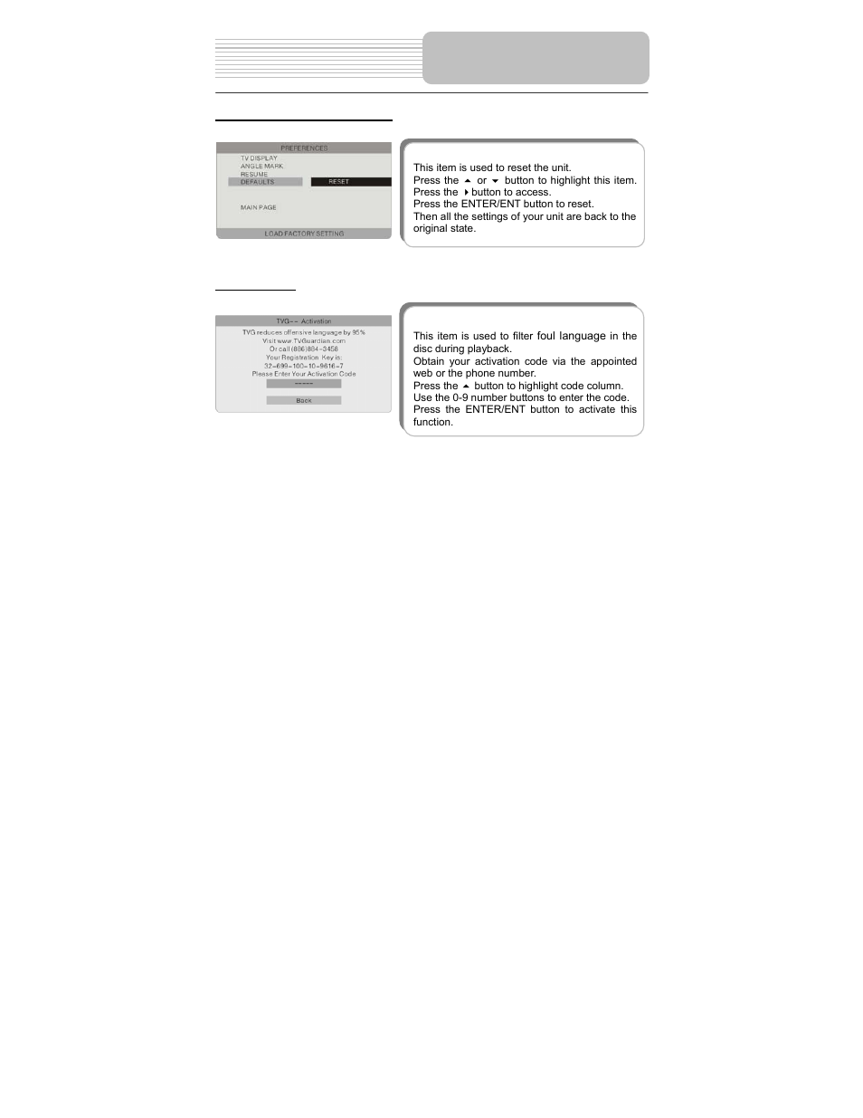 System setup | Polaroid PDM-1058 User Manual | Page 33 / 39