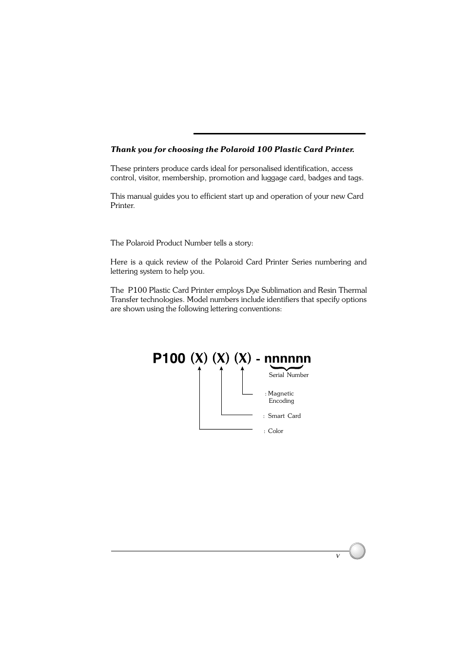 Introduction | Polaroid P100 User Manual | Page 4 / 52