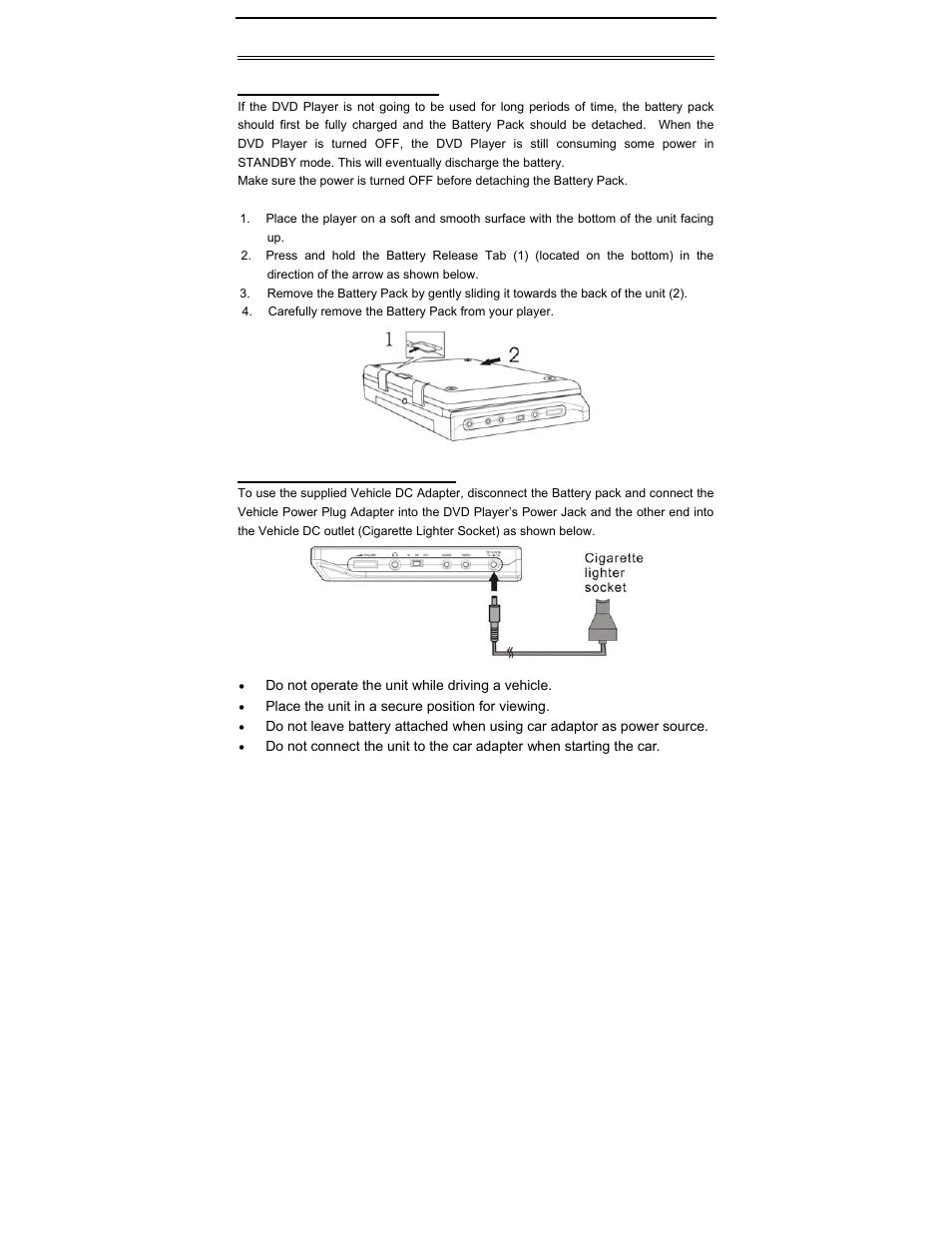 Power supply | Polaroid PDV-0813A User Manual | Page 18 / 30