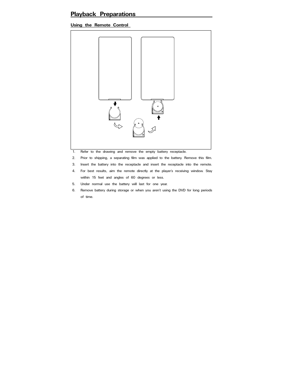 Playback preparations | Polaroid PDV-088PT User Manual | Page 11 / 29