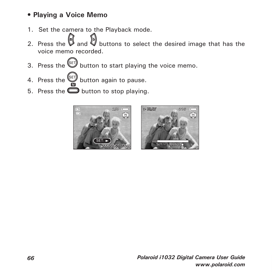 Polaroid i1032 User Manual | Page 66 / 112