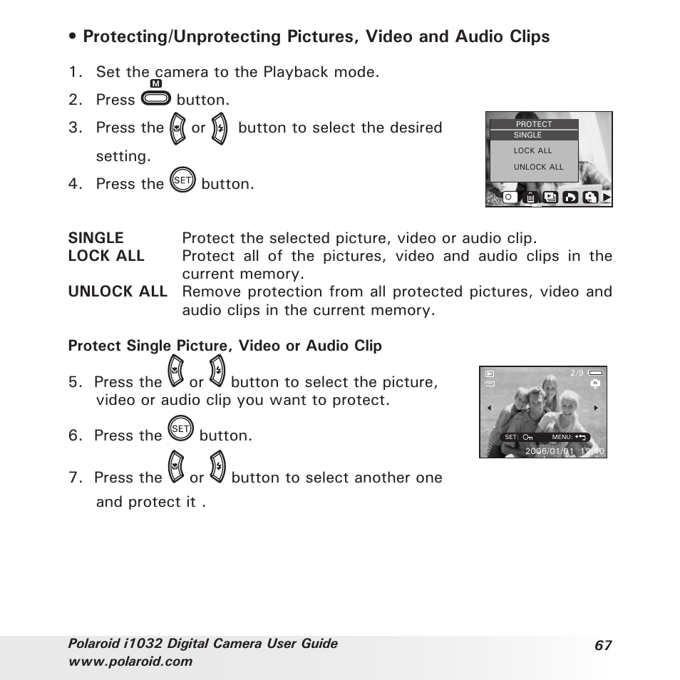 Polaroid i1032 User Manual | Page 67 / 112
