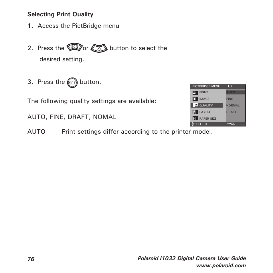 Polaroid i1032 User Manual | Page 76 / 112