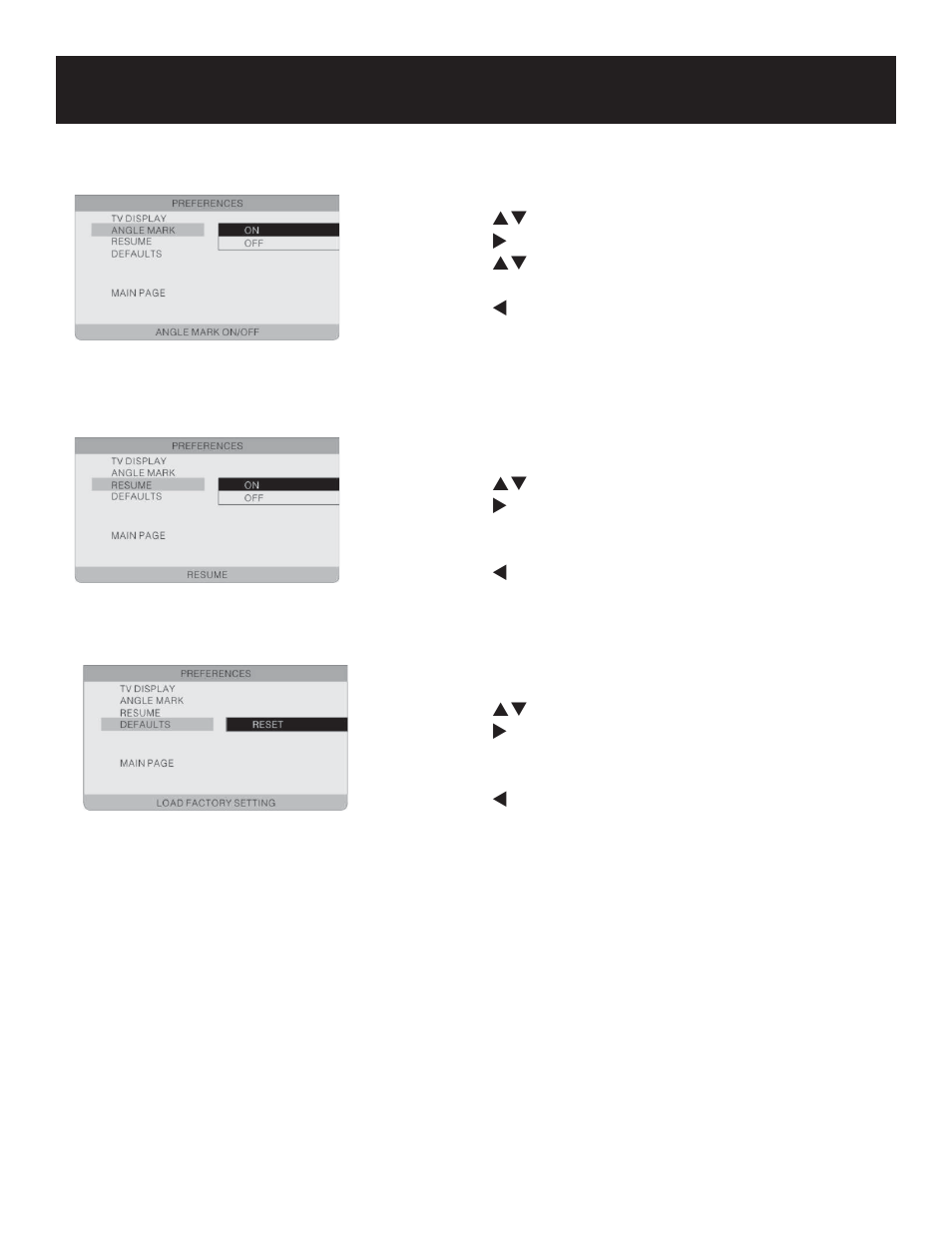 System setup | Polaroid PDU-0832 User Manual | Page 26 / 31