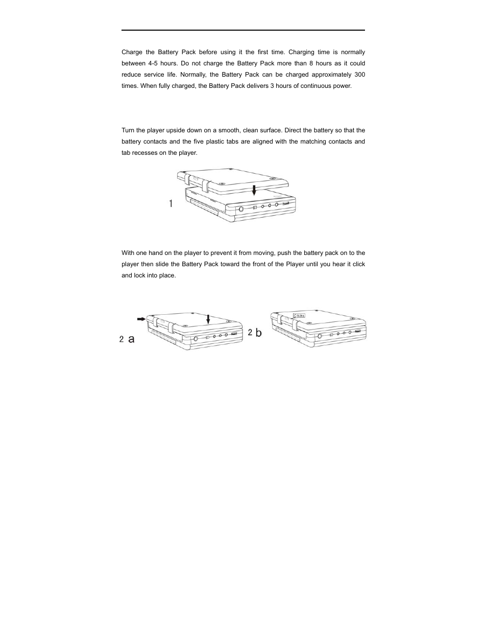 Using the battery pack | Polaroid PDV-0701A User Manual | Page 14 / 27