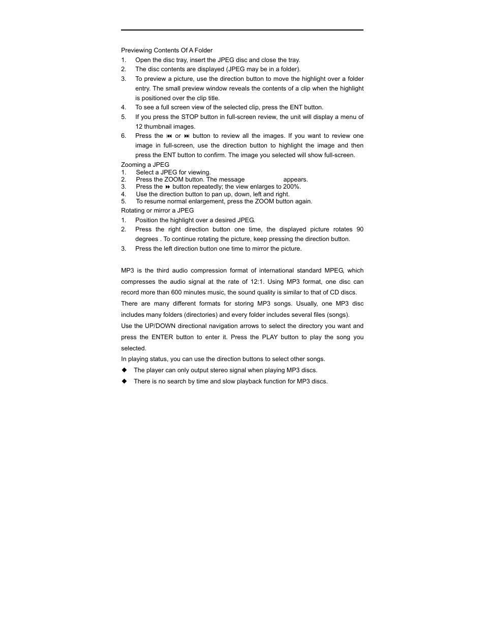 Disc playback | Polaroid PDV-0701A User Manual | Page 20 / 27