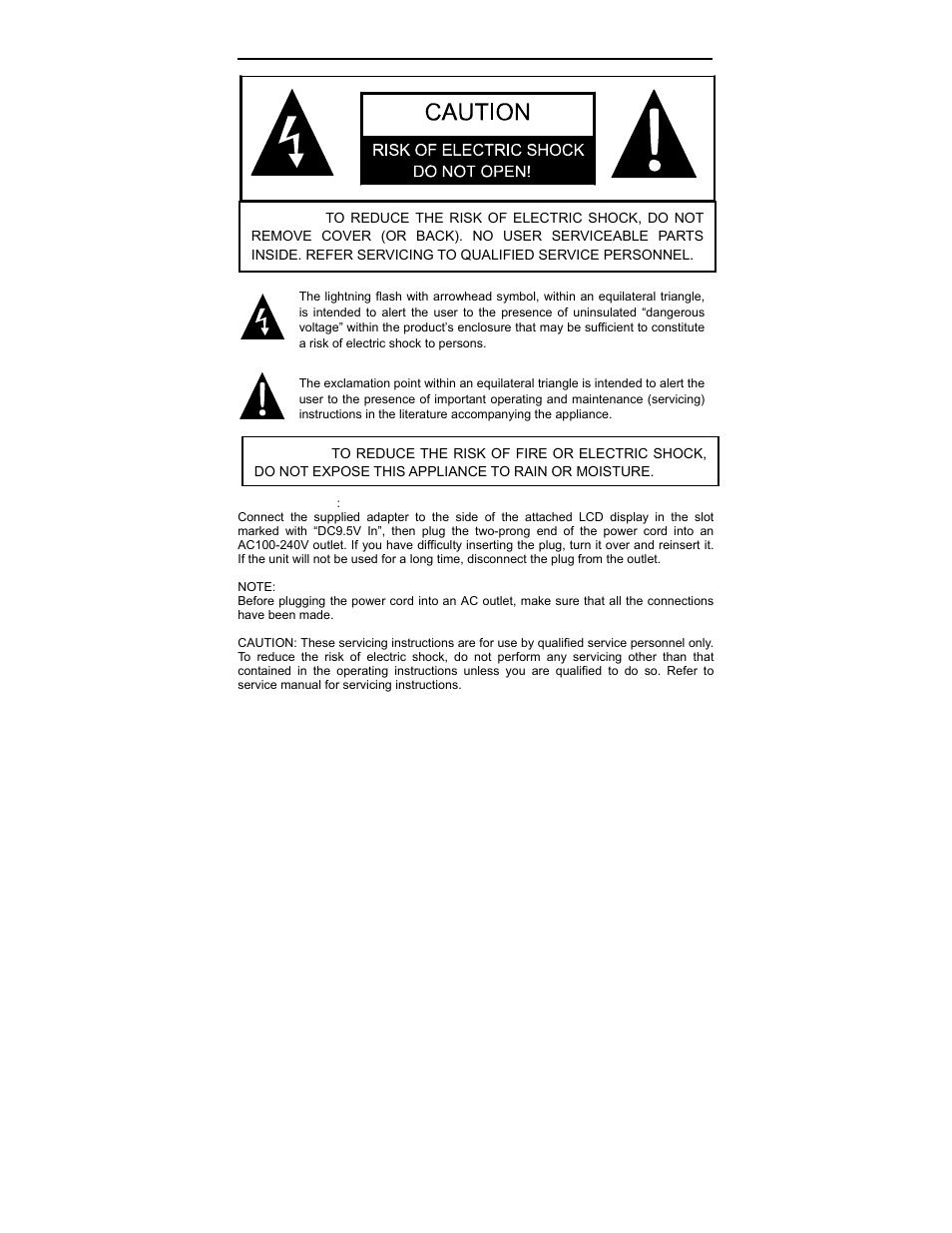 Important safety instructions | Polaroid PDV-0701A User Manual | Page 3 / 27