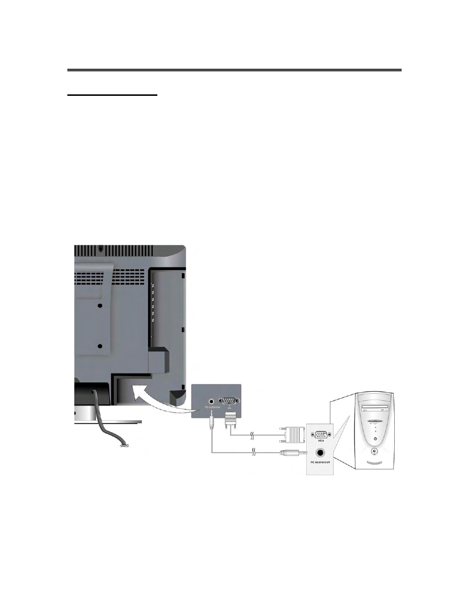 System connections (continued), Connecting to pc | Polaroid FXM-1511C User Manual | Page 16 / 44