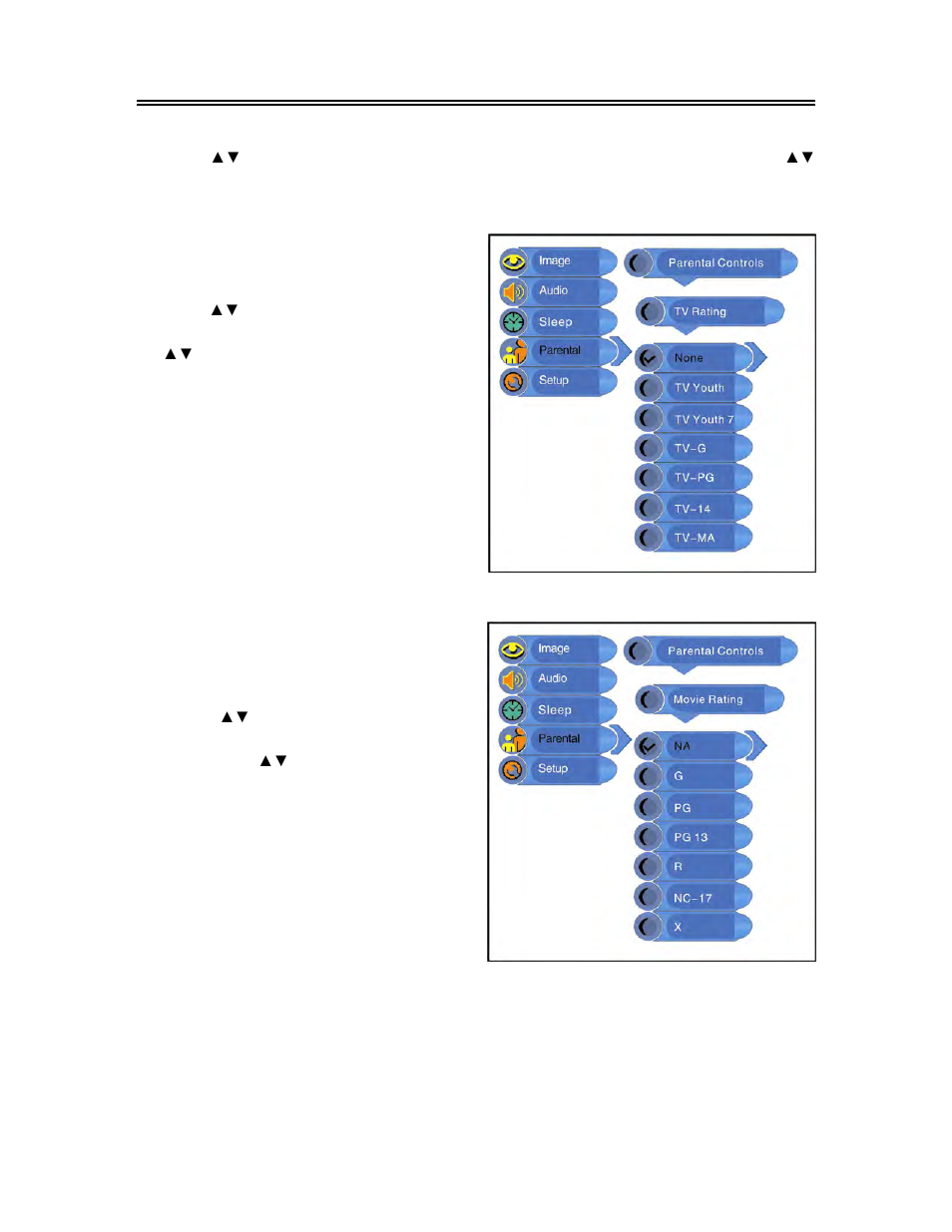 Tv setup and operation (continued) | Polaroid FXM-1511C User Manual | Page 24 / 44