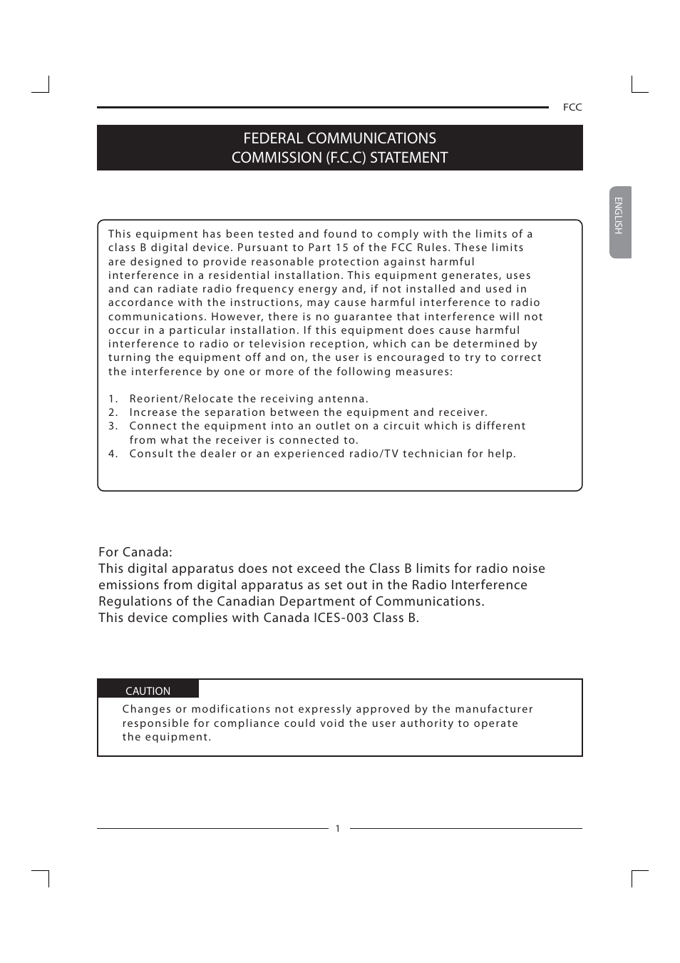 Polaroid FLM-1911 User Manual | Page 2 / 31