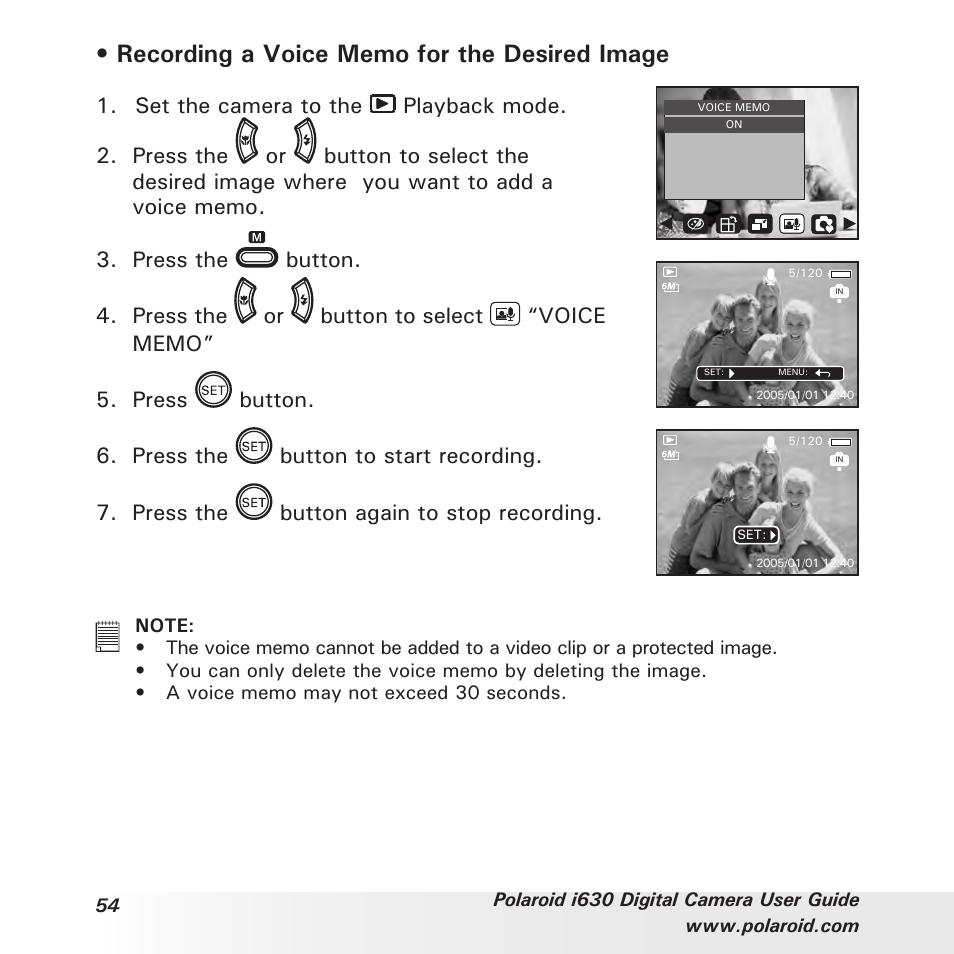 For the desired image | Polaroid i630 User Manual | Page 54 / 106