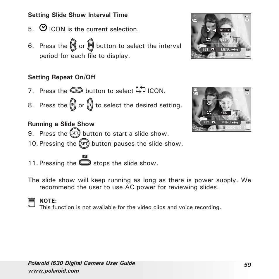 Polaroid i630 User Manual | Page 59 / 106