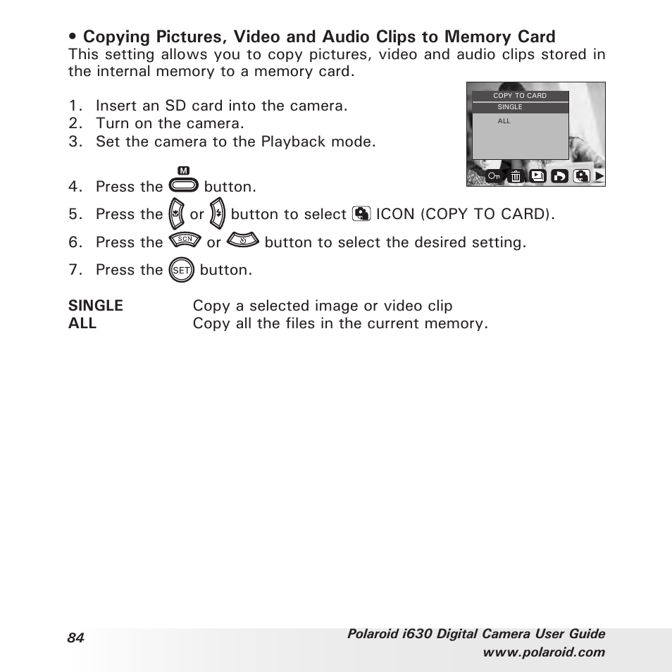 Polaroid i630 User Manual | Page 84 / 106