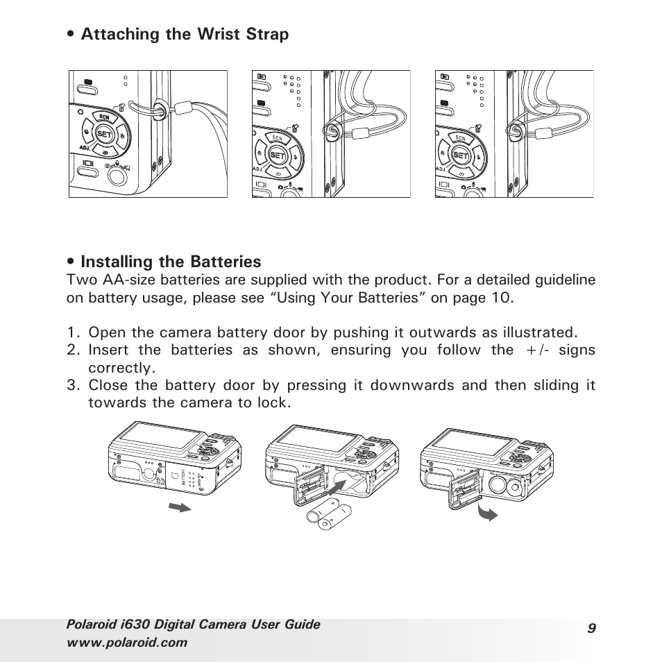 Polaroid i630 User Manual | Page 9 / 106