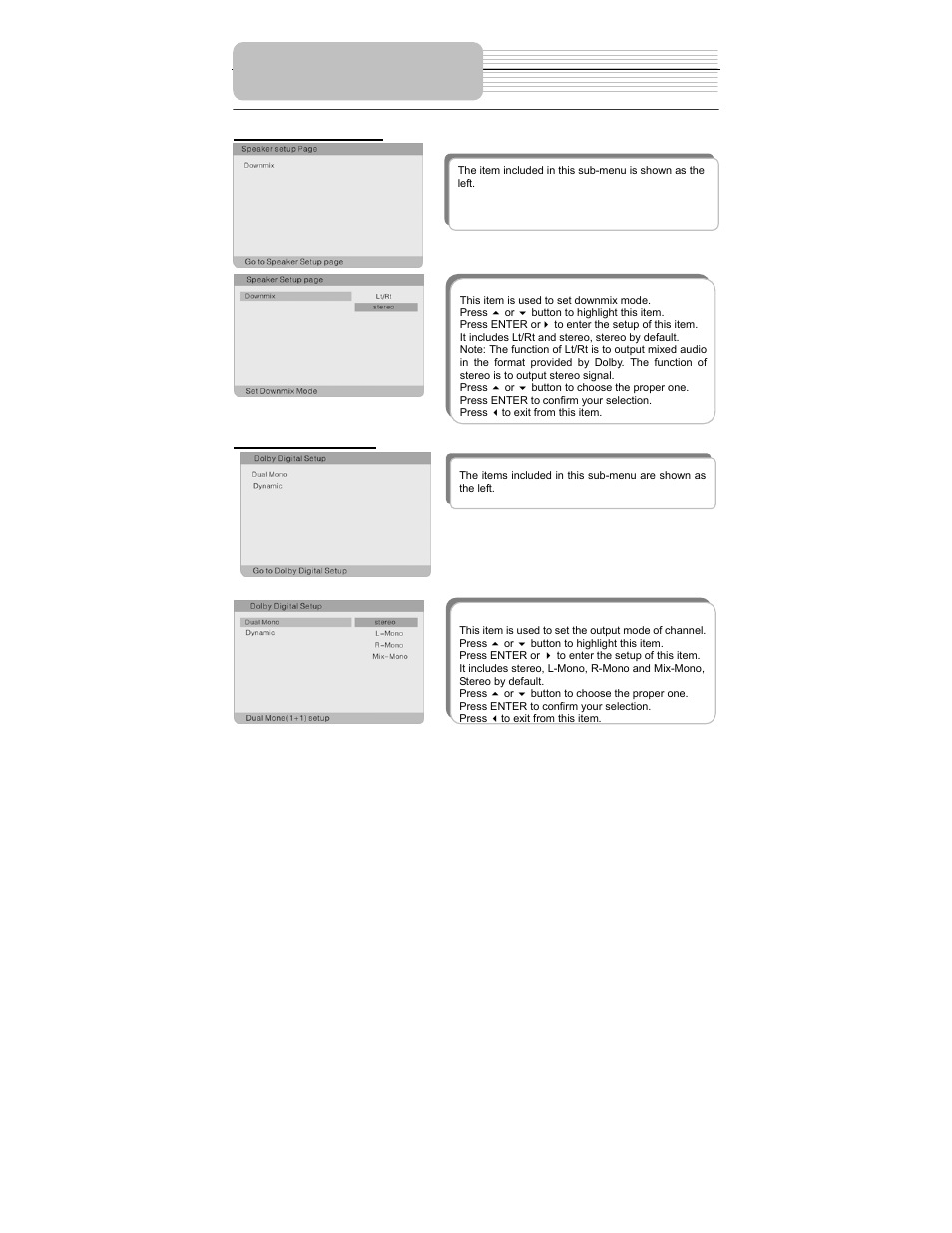 System setup | Polaroid PDM-1035 User Manual | Page 36 / 46