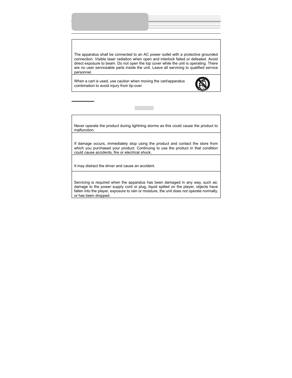 Safety instructions | Polaroid PDM-1035 User Manual | Page 4 / 46