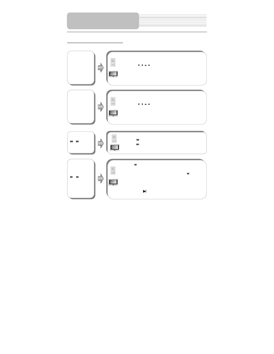 Playback operation | Polaroid PDM-2727M User Manual | Page 22 / 38