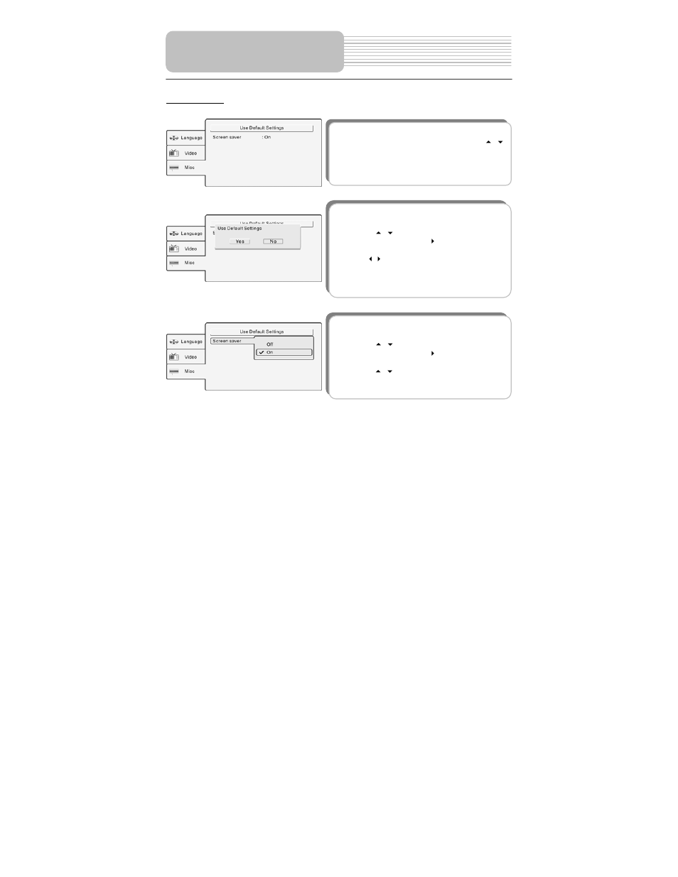 System setup | Polaroid PDM-2727M User Manual | Page 32 / 38