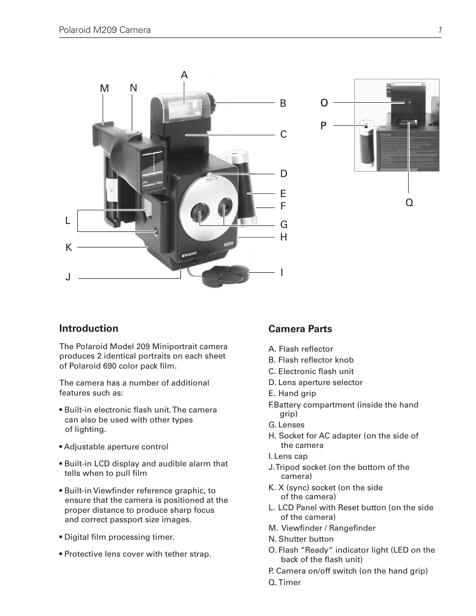Polaroid M209 User Manual | Page 2 / 8