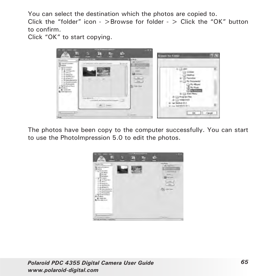 Polaroid PDC 4355 User Manual | Page 65 / 80