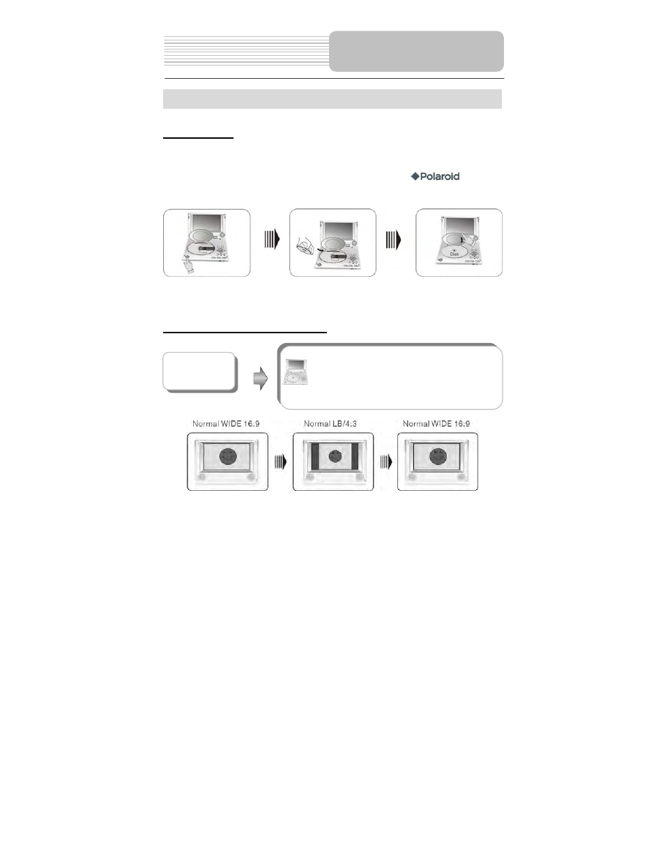 Playback operation | Polaroid PDM-0732 User Manual | Page 19 / 35