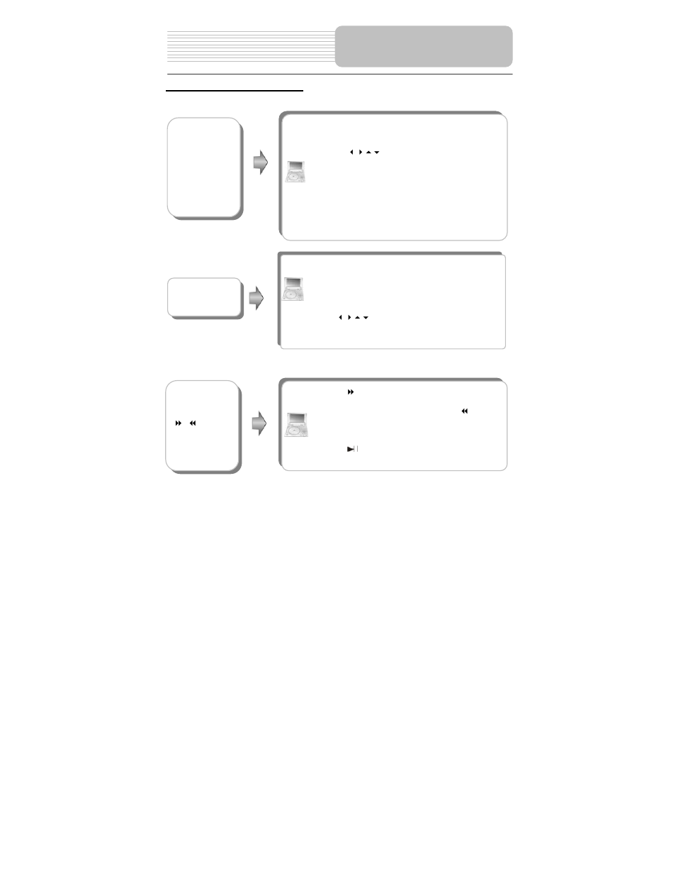 Playback operation | Polaroid PDM-0732 User Manual | Page 21 / 35