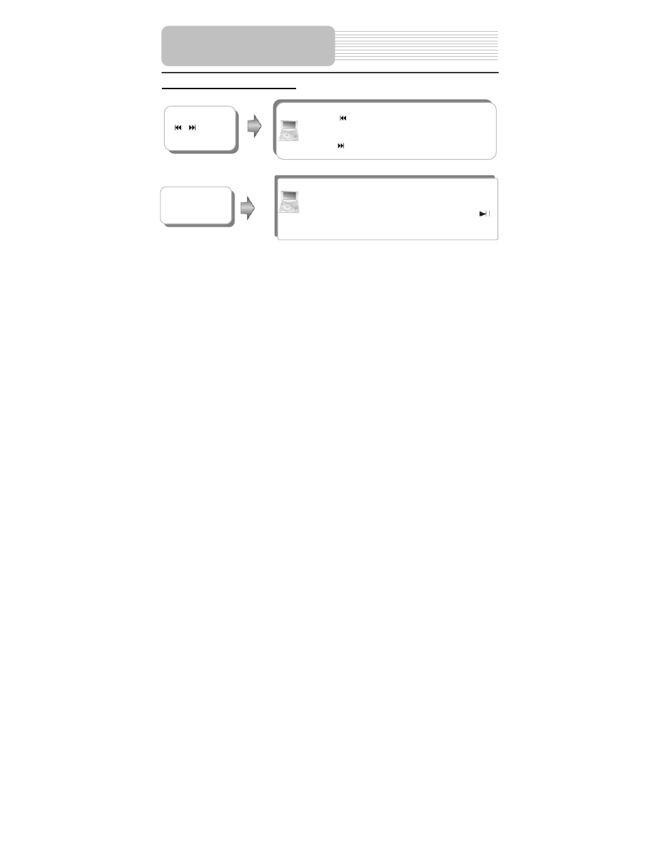 Playback operation | Polaroid PDM-0732 User Manual | Page 22 / 35