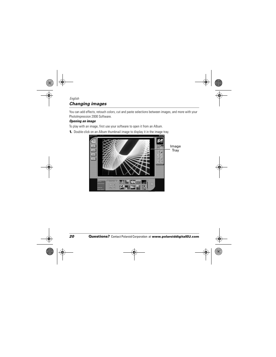 Changing images | Polaroid Flash 640 SE User Manual | Page 22 / 80