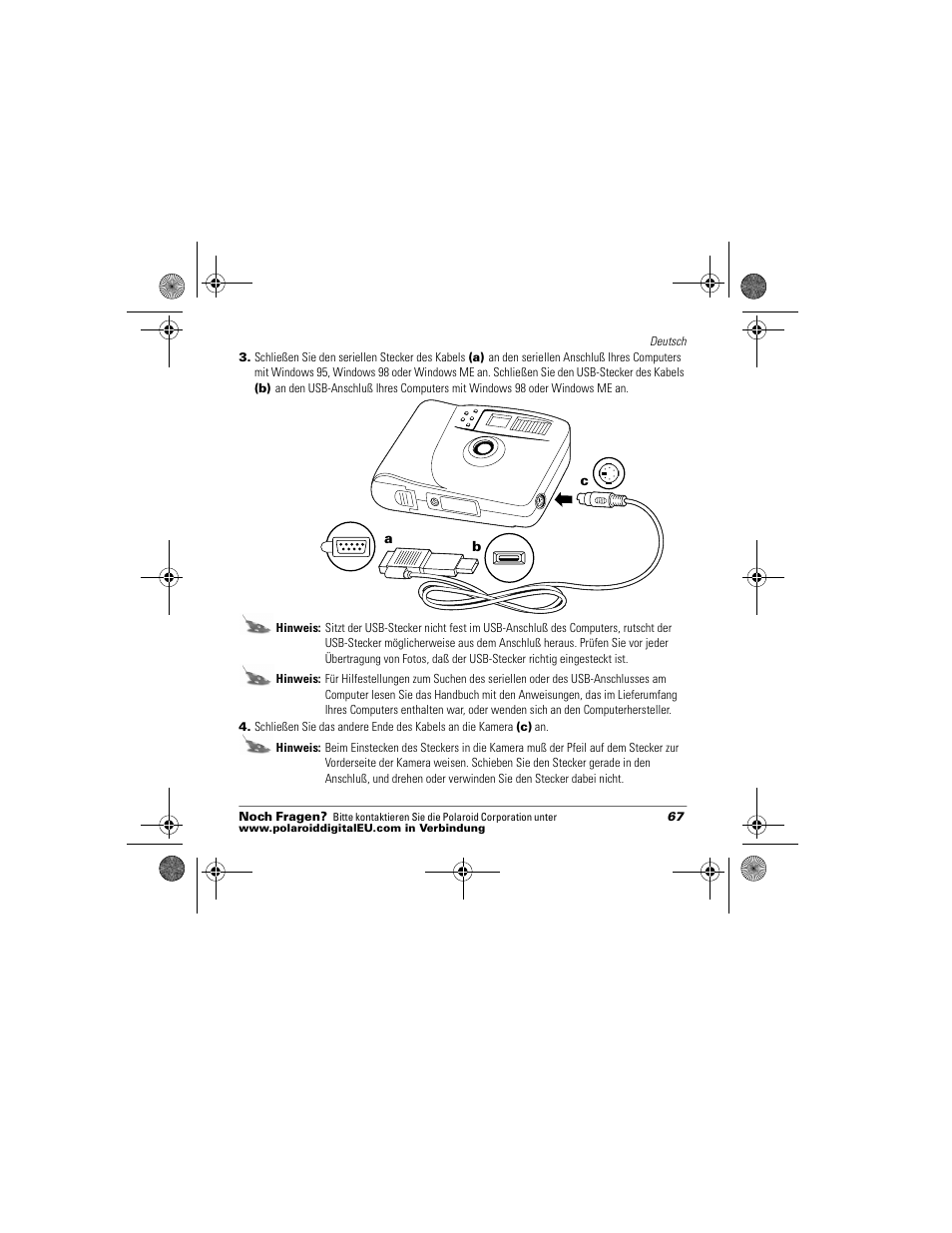 Polaroid Flash 640 SE User Manual | Page 69 / 80