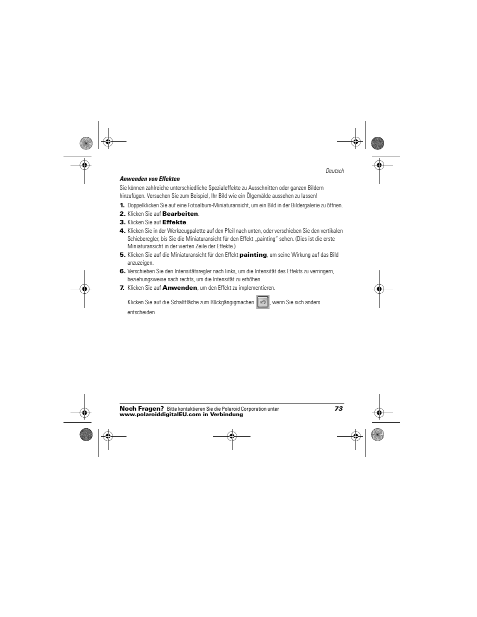 Polaroid Flash 640 SE User Manual | Page 75 / 80