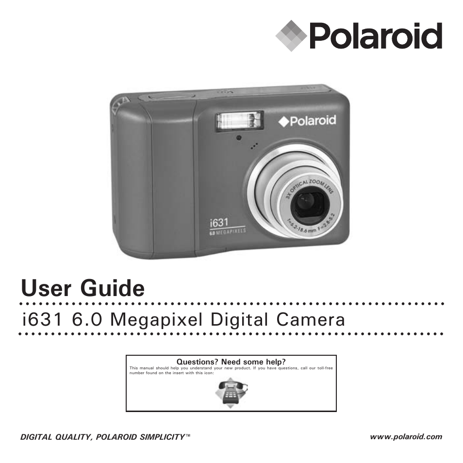 Polaroid I631 User Manual | 113 pages