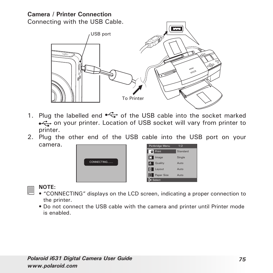 Polaroid I631 User Manual | Page 75 / 113