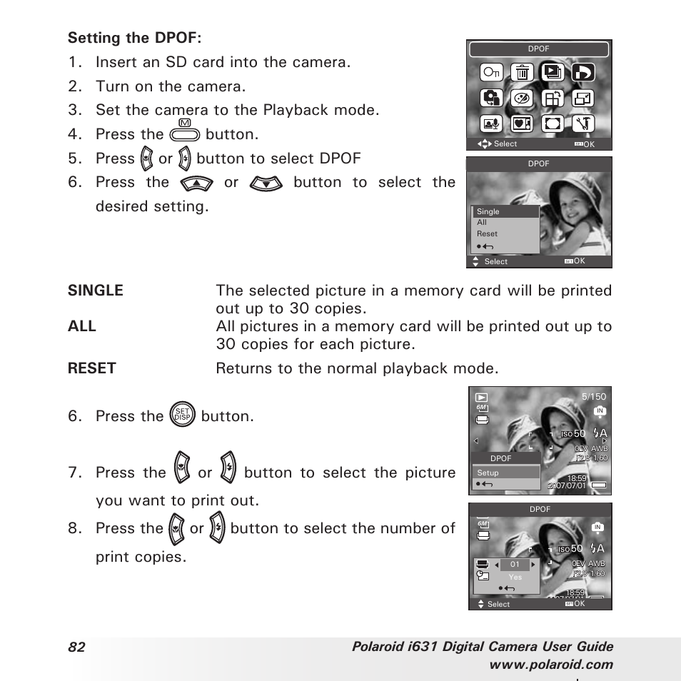 Polaroid I631 User Manual | Page 82 / 113