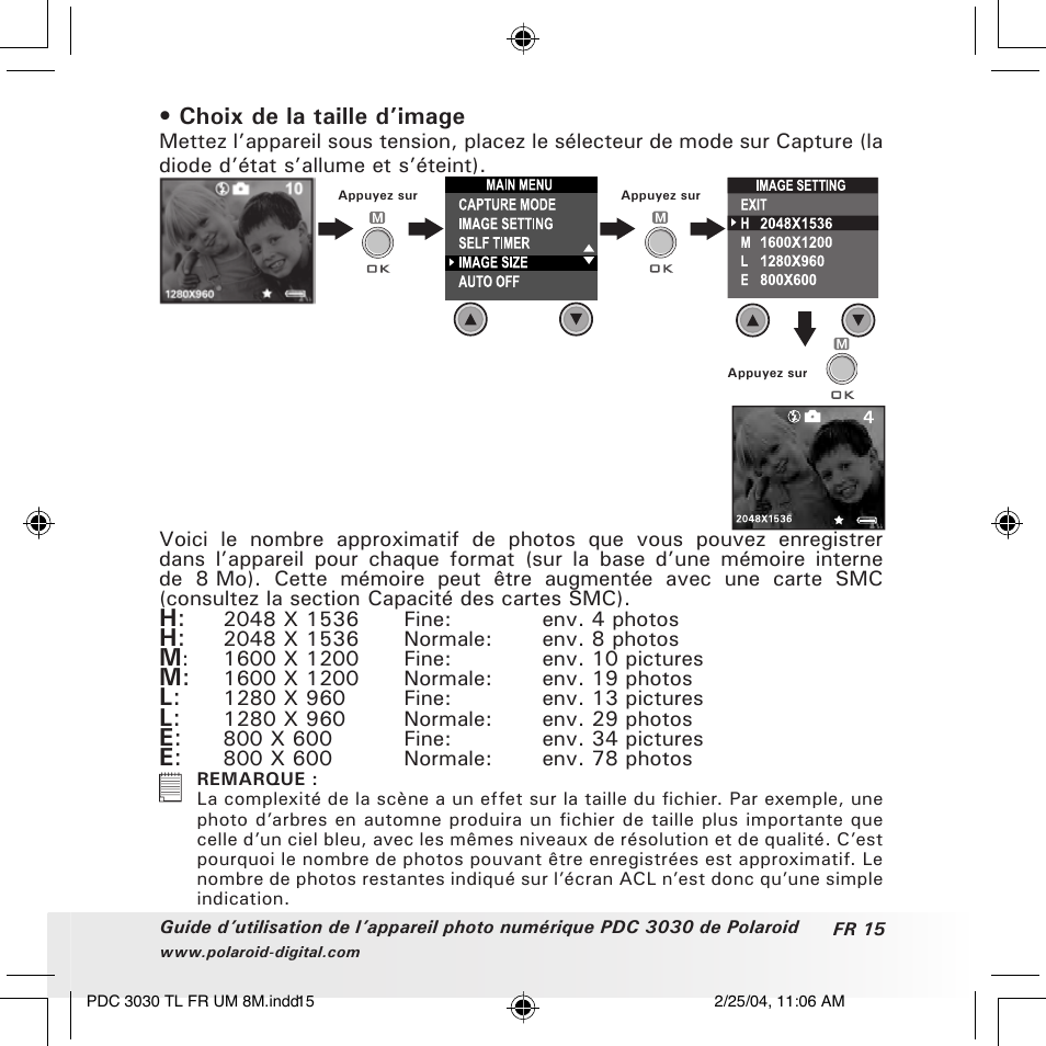 Polaroid PDC 3030 User Manual | Page 111 / 145