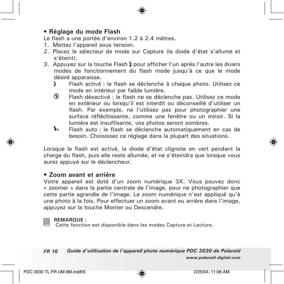Polaroid PDC 3030 User Manual | Page 112 / 145