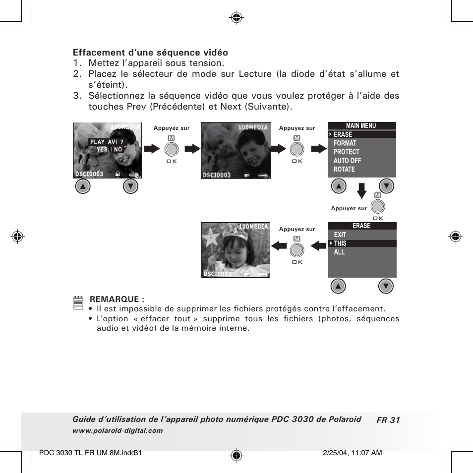 Polaroid PDC 3030 User Manual | Page 127 / 145