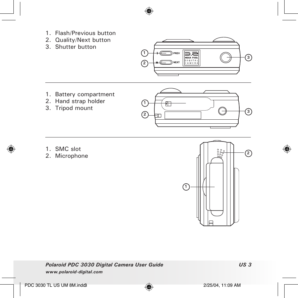 Polaroid PDC 3030 User Manual | Page 3 / 145