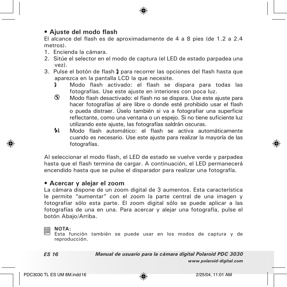 Polaroid PDC 3030 User Manual | Page 64 / 145