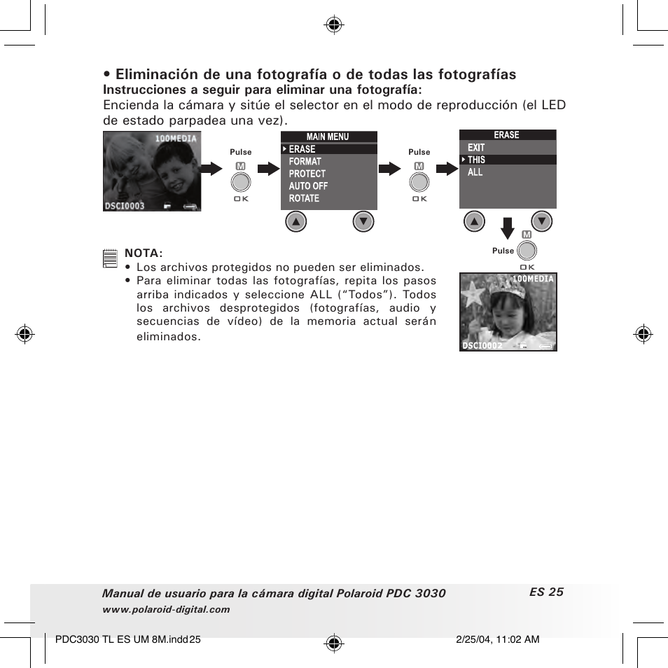 Polaroid PDC 3030 User Manual | Page 73 / 145