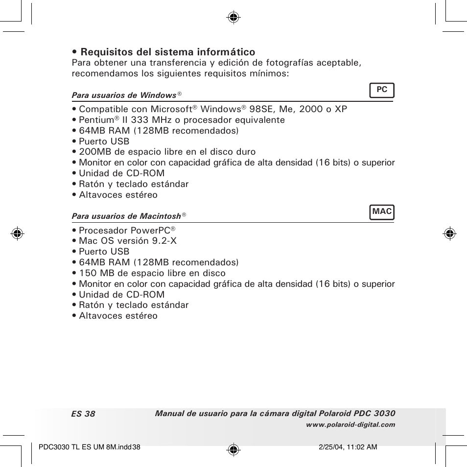 Polaroid PDC 3030 User Manual | Page 86 / 145