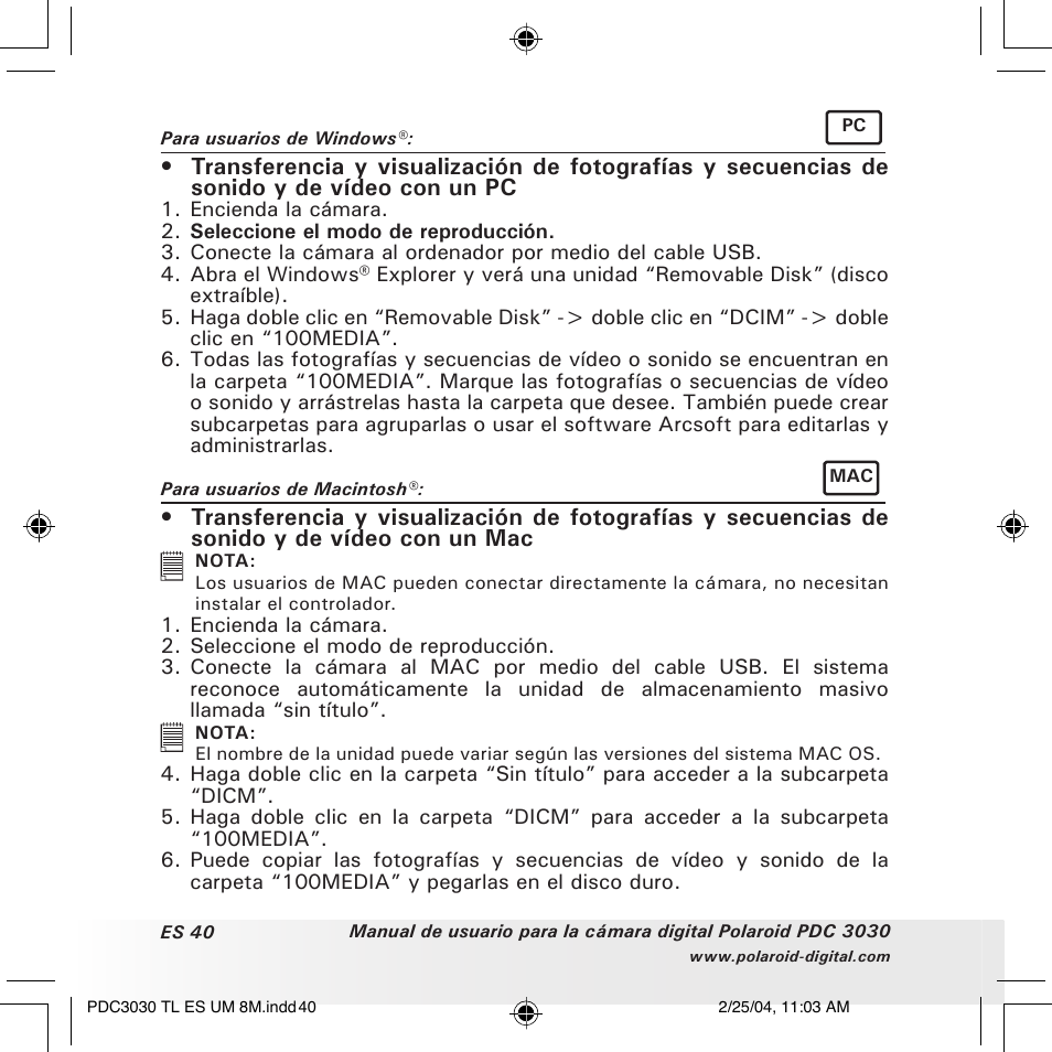 Polaroid PDC 3030 User Manual | Page 88 / 145